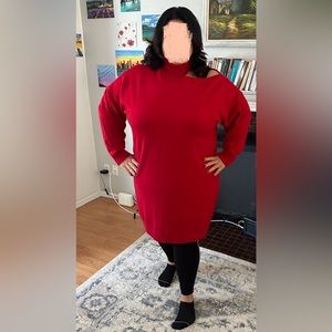 plus size sweater dress